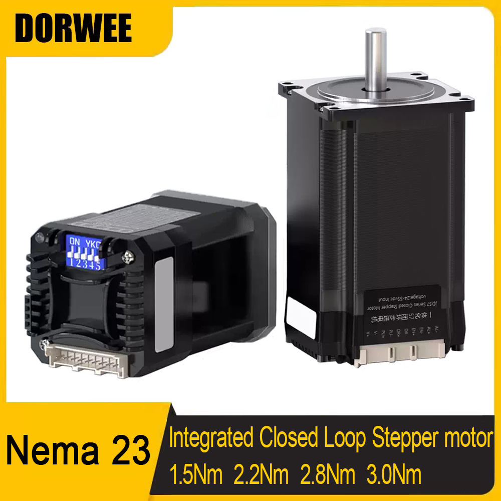 Closed Loop Integrated Stepper - огляд і ціна Nema 23 Closed Loop Stepper Motor Driver Kit
