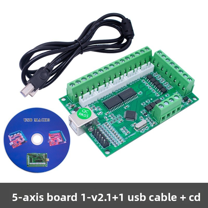 1Pcs Motor Driver Board CNC US - огляд і ціна 5 Axis Cnc Breakout Board Interface Mach3