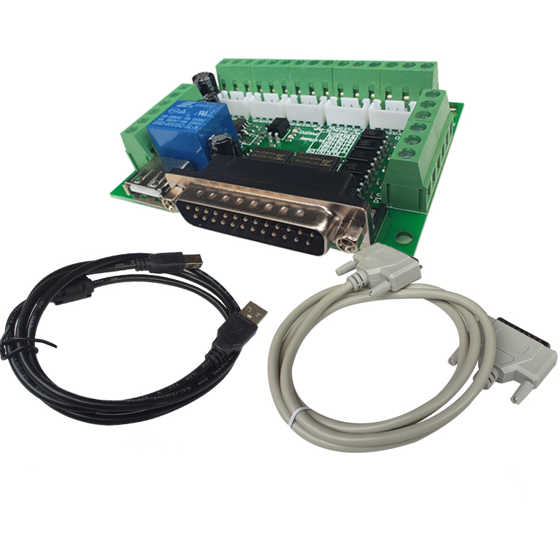 1Set 5 Axis CNC Interface Adap - огляд і ціна 5 Axis Cnc Breakout Board Interface Mach3