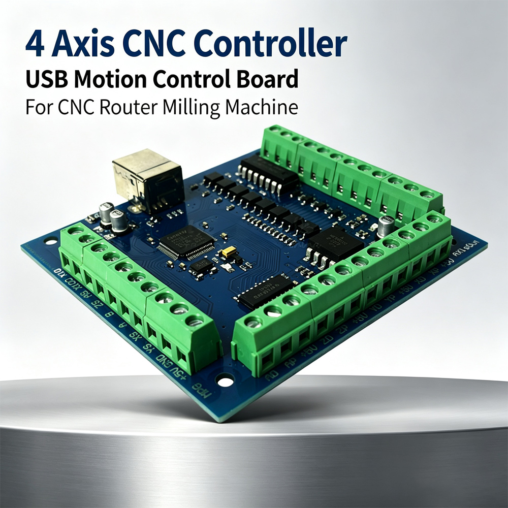 CNC Motion MACH3 4-Axis Contro - огляд і ціна Mach3 Usb Cnc Controller 4 Axis 100Khz