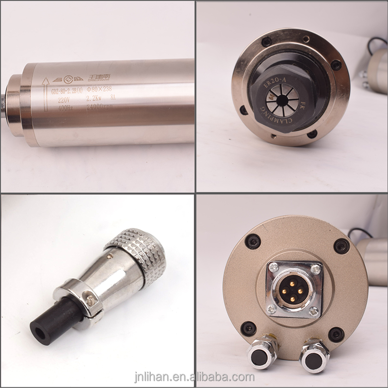 Motor Inverter VFD Kit Cnc Spi - огляд і ціна 2.2Kw Water Cooled Spindle Kit Vfd