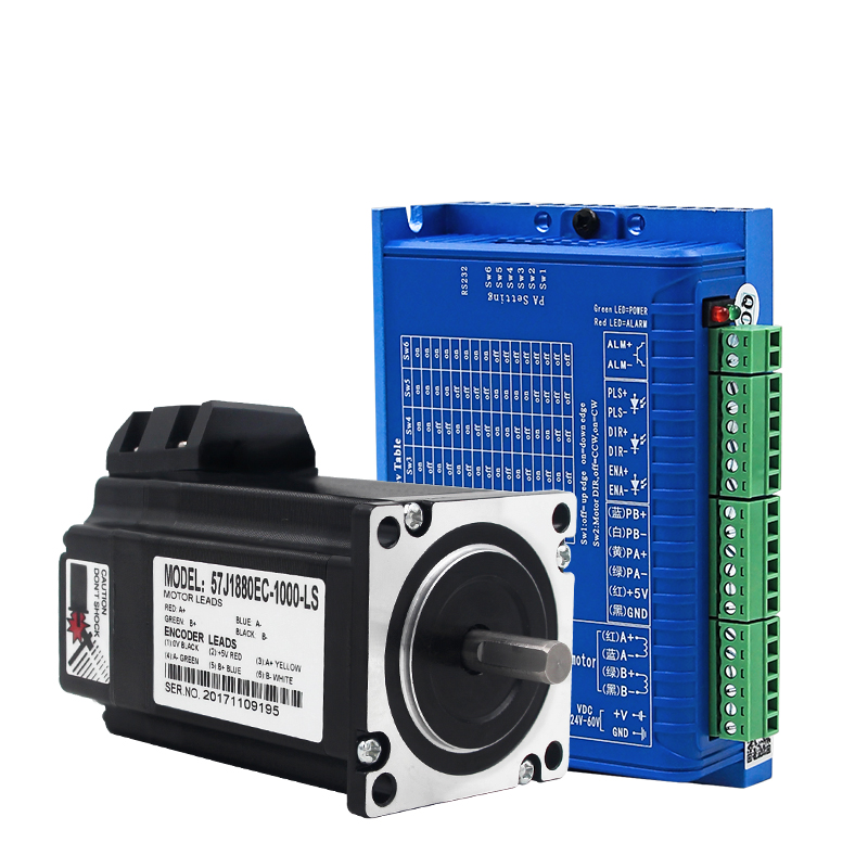 NEMA23 2NM JMC 2phase 57 Close - огляд і ціна Nema 23 Closed Loop Stepper Motor Driver Kit