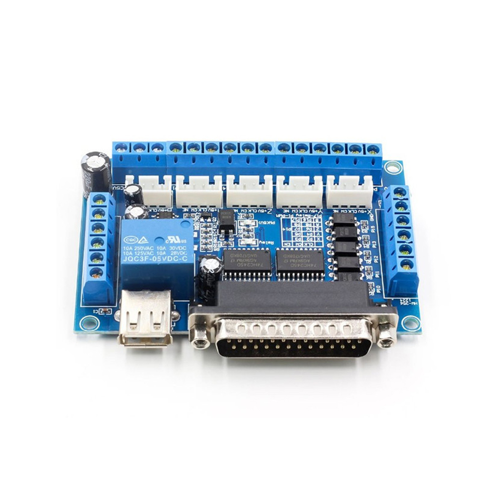 5 Axis CNC Interface Adapter B - огляд і ціна 5 Axis Cnc Breakout Board Interface Mach3