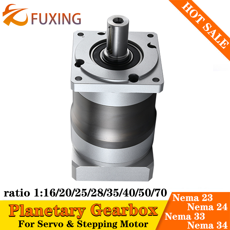 PLF85A Ratio 5:1 10:1 20:1 40: - огляд і ціна Planetary Gearbox Reducer Nema 23 34