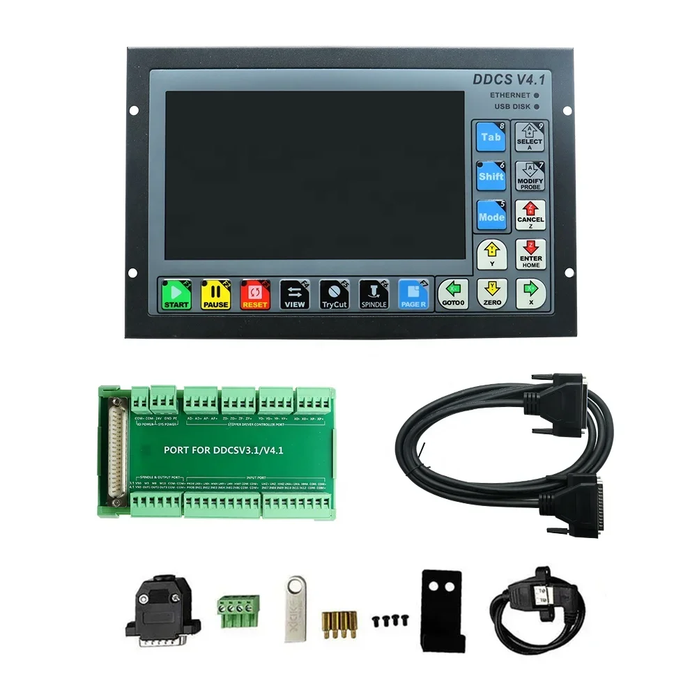 2026 HLTNC Newest DDCS V4.1 CN - огляд і ціна Ddcs V4.1 4 Axis Cnc Offline Controller