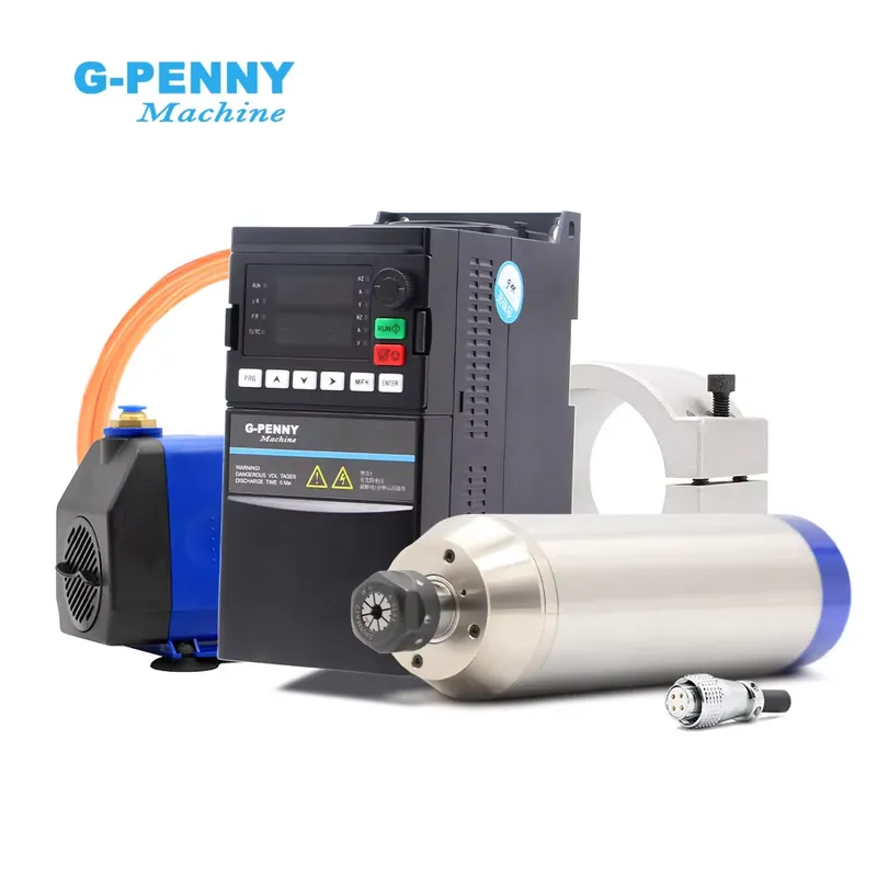 G-Penny 2.2kw ER20 D80 12000rp - огляд і ціна 2.2Kw Water Cooled Spindle Kit Vfd