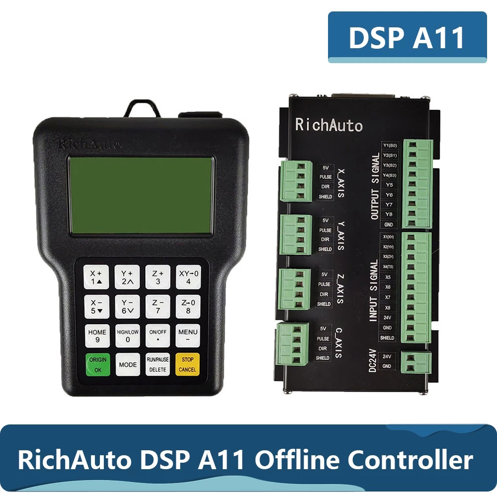 RichAuto DSP A11 CNC controlle - огляд і ціна Richauto A11 Dsp Controller 3 Axis