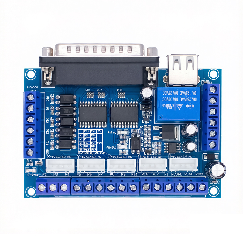 MACH3 CNC Breakout Board 5 Axi - огляд і ціна 5 Axis Cnc Breakout Board Interface Mach3
