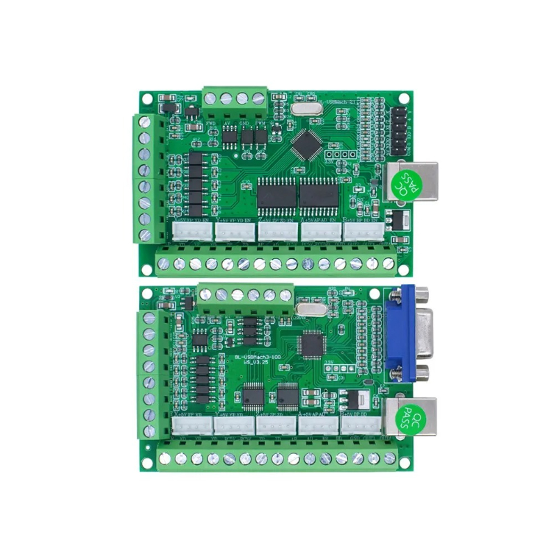 CNC MACH3 5 Axis Driver Board  - огляд і ціна 5 Axis Cnc Breakout Board Interface Mach3