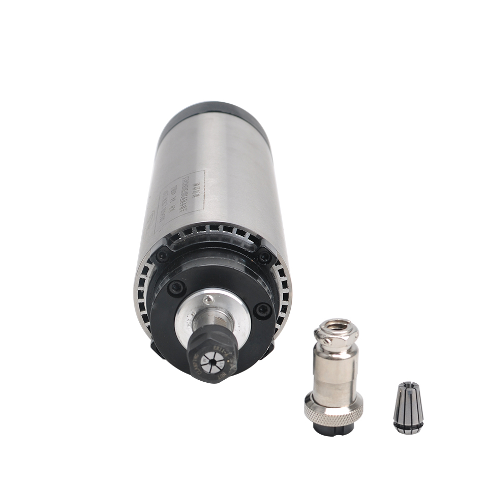 CNC Spindle Motor Kit 80MM 1.5 - огляд і ціна Air Cooled 1.5Kw Spindle Motor Inverter 110V